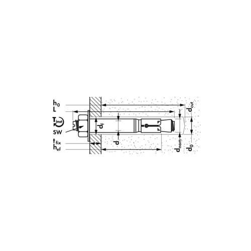 Анкер HL-B (SZ-B) 15x115/15 Mungo 1231501