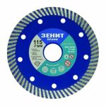 Диск алмазний ТУРБО 115×10 мм Зенит Профи