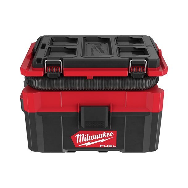 Пилосос акумуляторний безщітковий PACKOUT MILWAUKEE M18 FPOVCL-0 (каркас) для води та сухого сміття