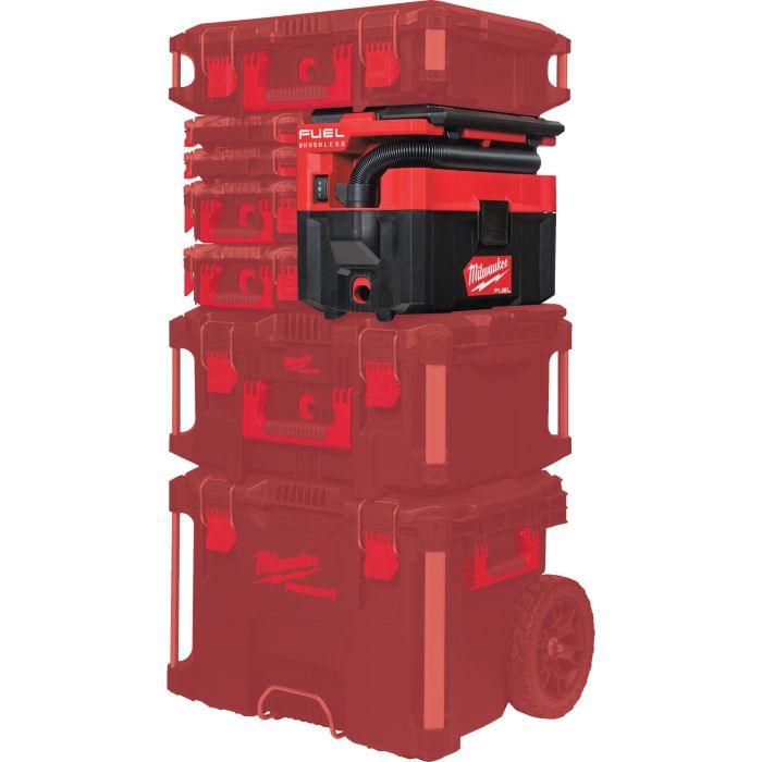 Пилосос акумуляторний безщітковий PACKOUT MILWAUKEE M18 FPOVCL-0 (каркас) для води та сухого сміття