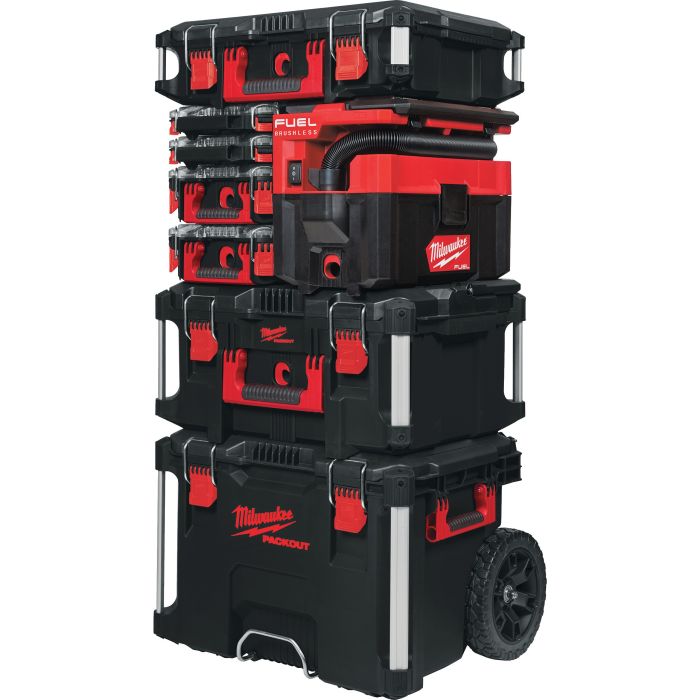 Пилосос акумуляторний безщітковий PACKOUT MILWAUKEE M18 FPOVCL-0 (каркас) для води та сухого сміття