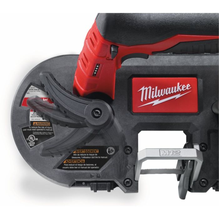 Пила стрічкова акумуляторна MILWAUKEE M12 BS-0 (каркас)