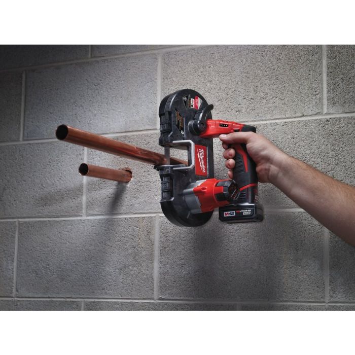 Пила стрічкова акумуляторна MILWAUKEE M12 BS-0 (каркас)