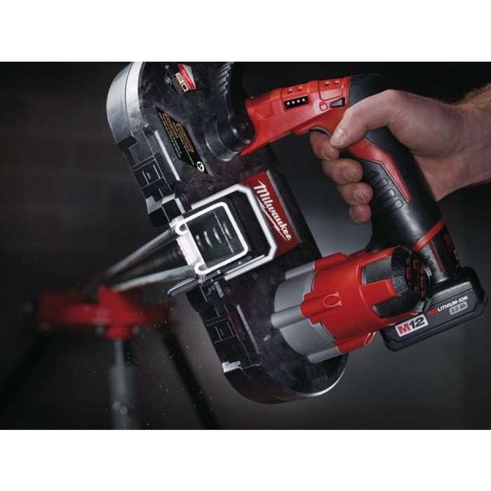 Пила стрічкова акумуляторна MILWAUKEE M12 BS-0 (каркас)