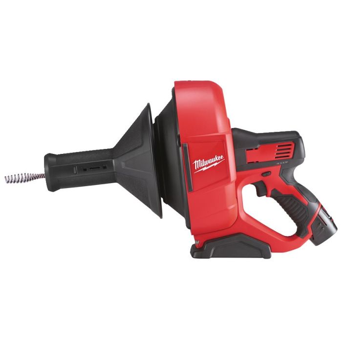 Машина прочисна акумуляторна MILWAUKEE M12 BDC6-202C трос 6м (ЗУ+2акк.Х2Ач+відро)
