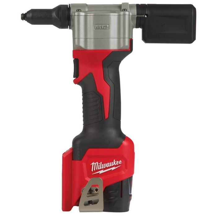 Заклепочник акумуляторний MILWAUKEE M12 BPRT-201X Ø закл. 2,4-4,8мм (ЗУ+1акХ2ач+HDкейс)
