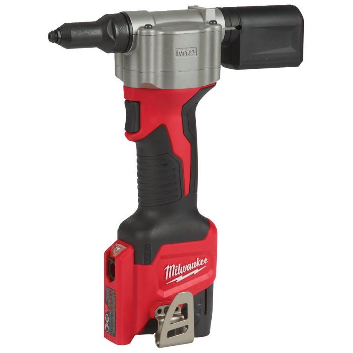 Заклепочник акумуляторний MILWAUKEE M12 BPRT-201X Ø закл. 2,4-4,8мм (ЗУ+1акХ2ач+HDкейс)