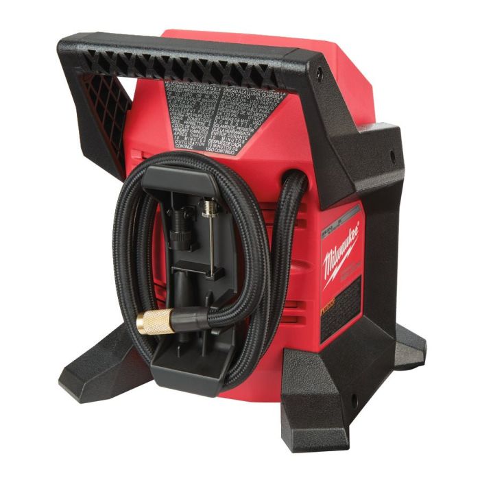 Компресор акумуляторний для накачування коліс MILWAUKEE M12 BI-0 (каркас)