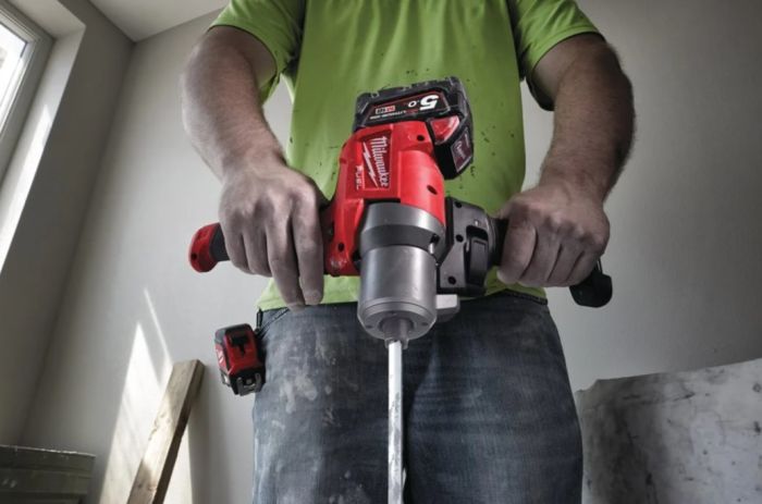 Міксер акумуляторний безщітковий MILWAUKEE M18 FPM-0X (каркас+HDкейс)