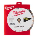 Диск алмазний Speedcross MILWAUKEE ADD 350, Ø350мм (асфальт)
