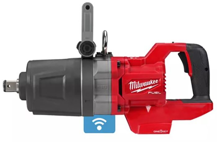 Гайковерт акумуляторний безщітковий MILWAUKEE 1'' (2711Нм) M18 ONEFHIWF1DS-121C, з кільцем (ЗУ+1ак.)
