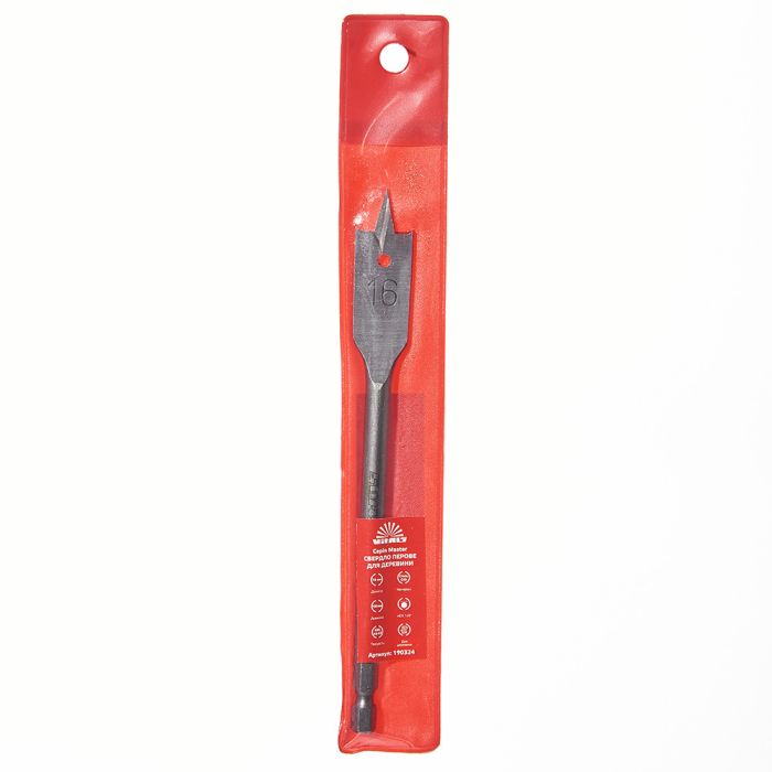 Свердло для дерева пір'яне 16 мм Vitals Master