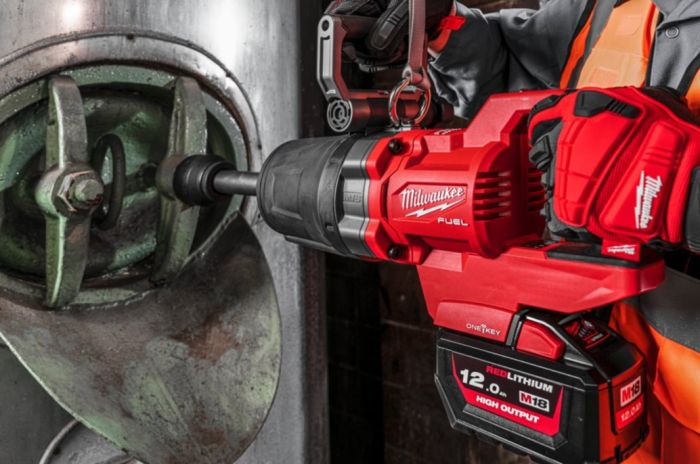 Гайковерт акумуляторний безщітковий MILWAUKEE 1'' (2711Нм) M18 ONEFHIWF1D-0C, з кільцем (каркас)