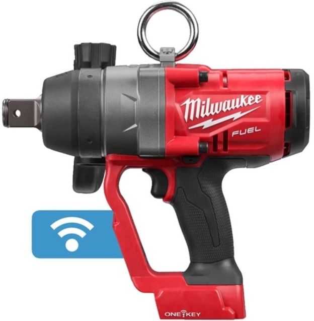 Гайковерт акумуляторний безщітковий MILWAUKEE 1'' (2400Нм) M18 ONEFHIWF1-0X, з кільцем (каркас)