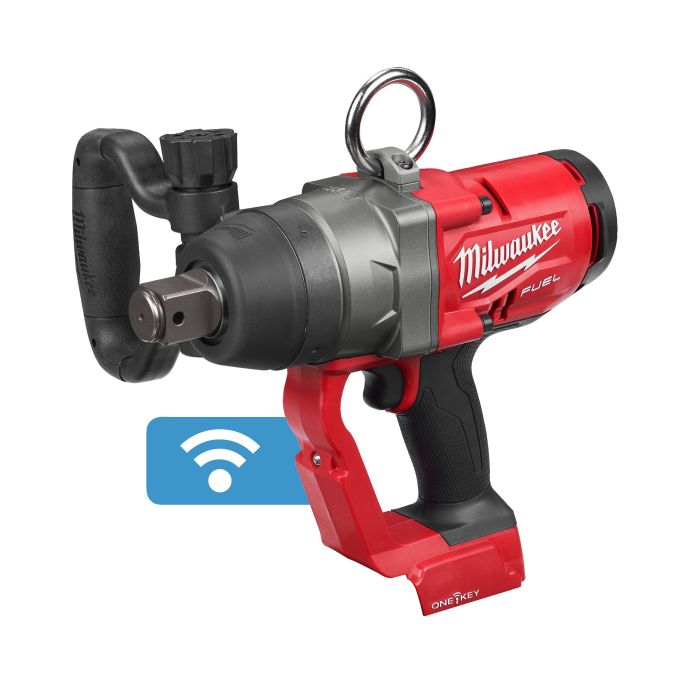 Гайковерт акумуляторний безщітковий MILWAUKEE 1'' (2400Нм) M18 ONEFHIWF1-0X, з кільцем (каркас)