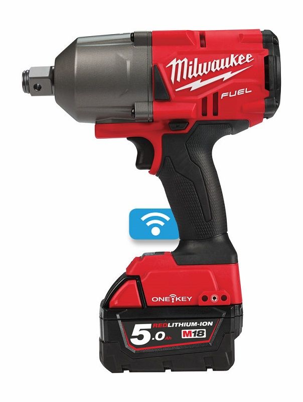 Гайковерт акумуляторний безщітковий MILWAUKEE 3/4" (2034Нм) M18 ONEFHIWF34-502X, з кільцем