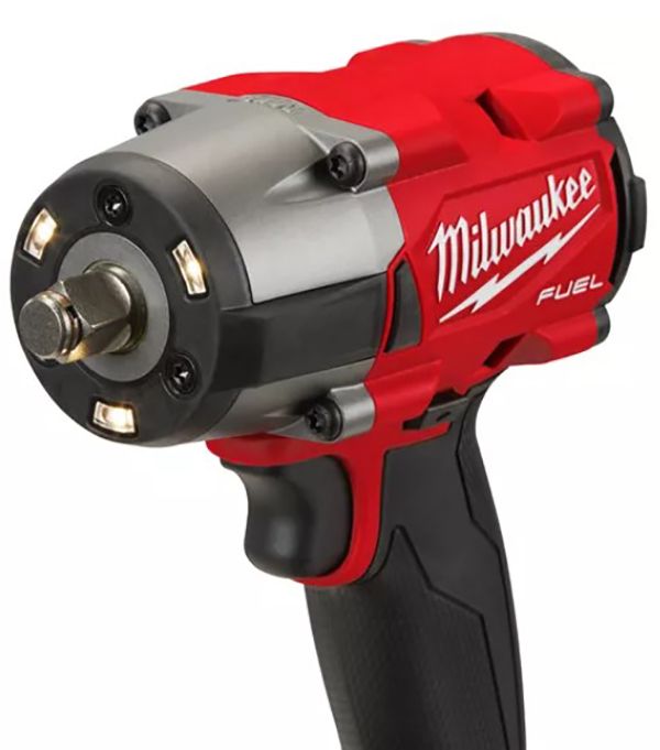 Гайковерт акумуляторний безщітковий MILWAUKEE 1/2" (881 Нм) M18 FMTIW2F12-502X, з кільцем