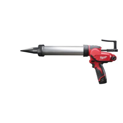 Пістолет для герметика акумуляторний MILWAUKEE M12 PCG/400A-201B (400мл) (ЗУ+1акк.Х2Ач+сумка)