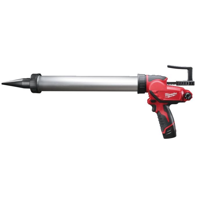 Пістолет для герметика акумуляторний MILWAUKEE M12 PCG/600A-201B (600мл) (ЗУ+1акк.Х2Ач+сумка)