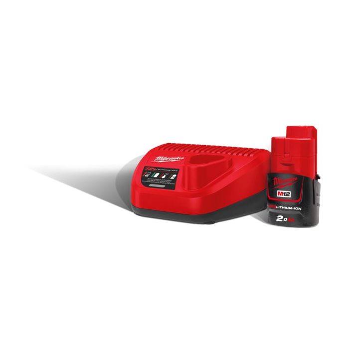 Энергокомплект MILWAUKEE M12 NRG-201 (ЗУ С12+ 1акк.Х2Ач B2)