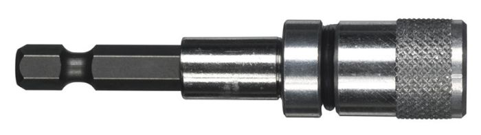 Держатель для бит магнитный 1/4'' Hex MILWAUKEE,  для гипсокартона, с фиксатором, 58мм