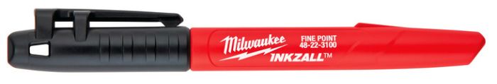 Маркер для стройплощадки INKZALL MILWAUKEE, тонкий черный