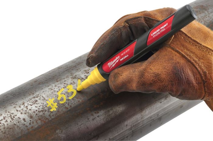 Маркер на основе жидкой краски INKZALL MILWAUKEE, Желтый - LP