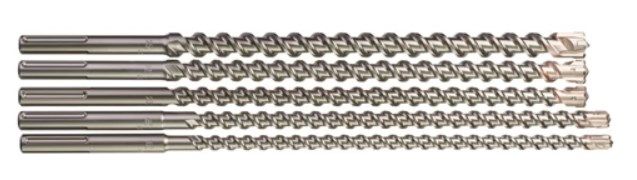 Набір бурів SDS-MAX MX4 MILWAUKEE, (16/18/20/22/25мм) (5шт)