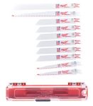 Набір полотен для шабельних пилок SAWZALL MILWAUKEE, (10шт)