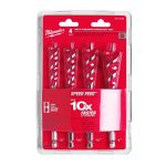 Набір свердел по дереву Speed Feed MILWAUKEE (4шт) (13/16/20/25мм)