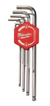 Набір ключів шестигранних HEX MILWAUKEE (1,5-10мм) (9шт)