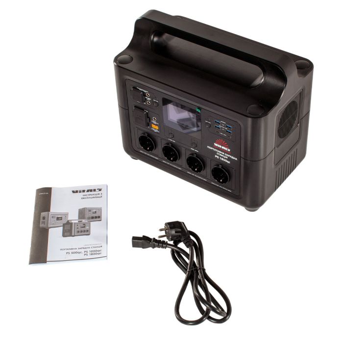 Портативна акумуляторна станція Vitals Professional PS 1800qc