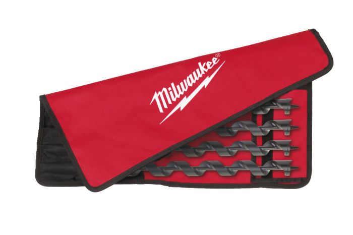 Набір свердел по дереву спіральних Impact Linemans MILWAUKEE (4шт)