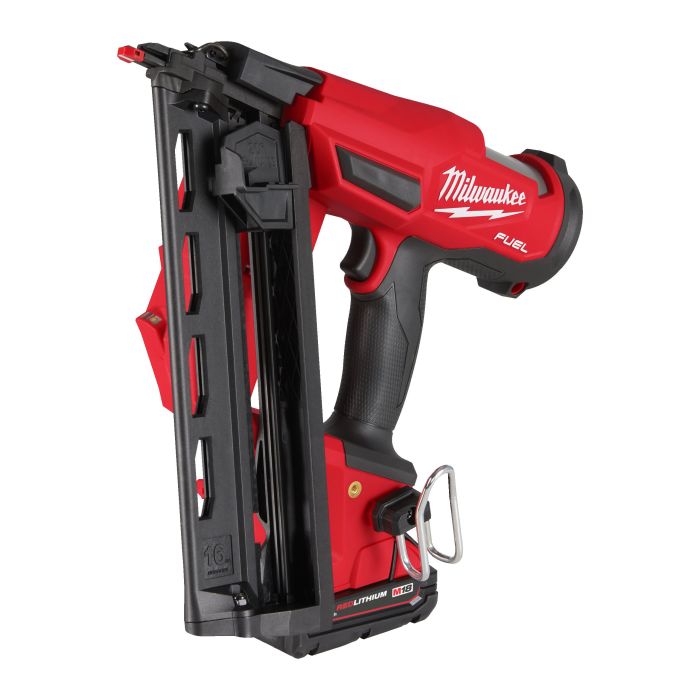 Пістолет цвяхів акумуляторний безщітковий MILWAUKEE M18 FN16GA-202X (32-64мм)(ЗУ+2Х2Ач)