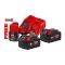 Энергокомплект MILWAUKEE M18 NRG-502 (ЗУ M12-18FC+2акк.Х5А В5) + подарок аккумулятор M12 B2