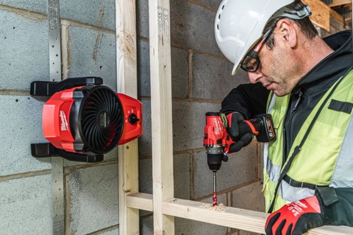 Вентилятор повітряний акумуляторний MILWAUKEE M12 AF-0