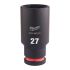 Головка ударная ShW 1/2'' SKT MILWAUKEE, удлиненная, 27мм