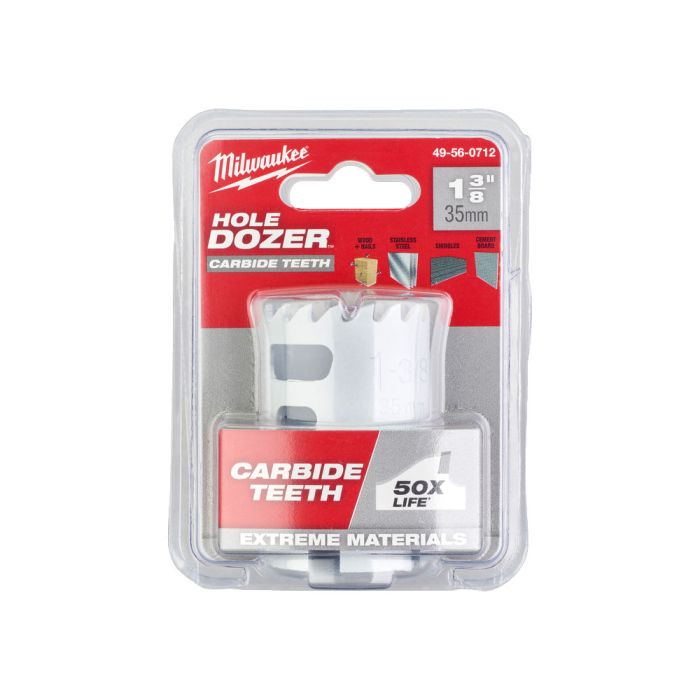 Коронка Bi-Metal HOLE DOZER™ CARBIDE MILWAUKEE Ø35мм