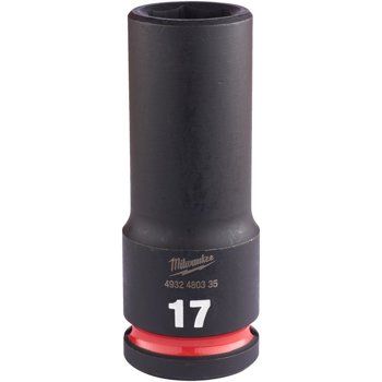 Головка ударная ShW 1/2'' SKT MILWAUKEE, удлиненная, 17мм