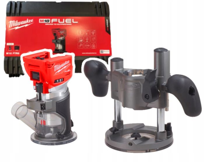 Фрезер акумуляторний кромковий MILWAUKEE M18 FTR8-0X (каркас+HDкейс)