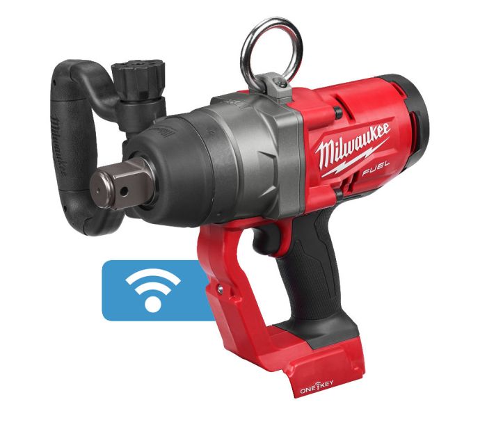 Гайковерт акумуляторний безщітковий MILWAUKEE 1'' (2400Нм) M18 ONEFHIWF1-0X, з кільцем (каркас)