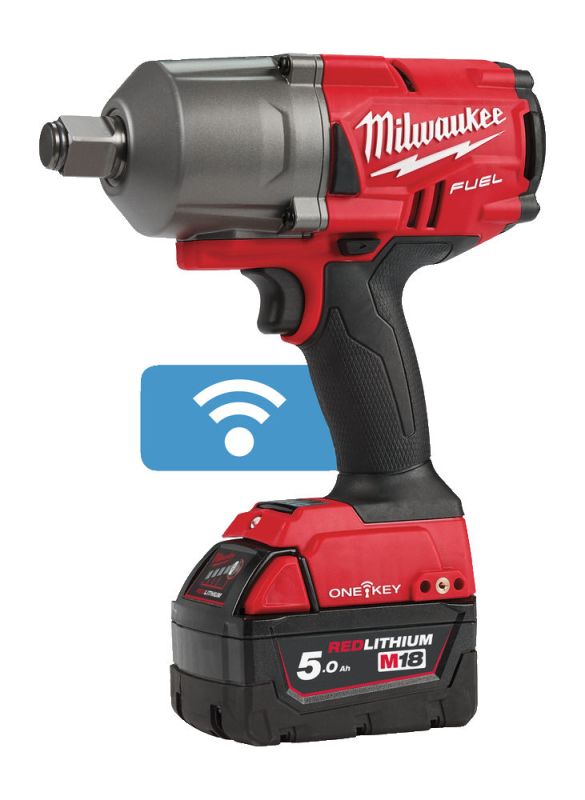 Гайковерт акумуляторний безщітковий MILWAUKEE 3/4" (2034Нм) M18 ONEFHIWF34-502X, з кільцем