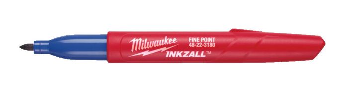 Маркер для стройплощадки INKZALL MILWAUKEE, тонкий синий