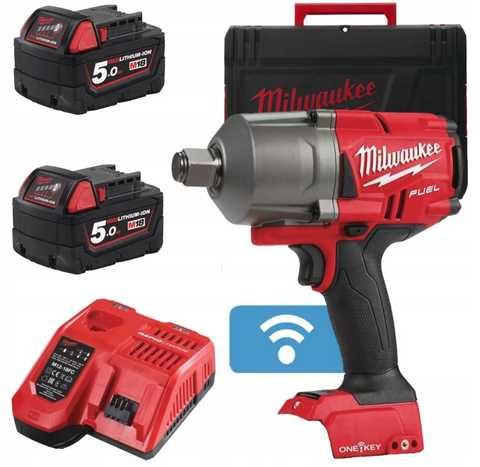 Гайковерт акумуляторний безщітковий MILWAUKEE 3/4" (2034Нм) M18 ONEFHIWF34-502X, з кільцем
