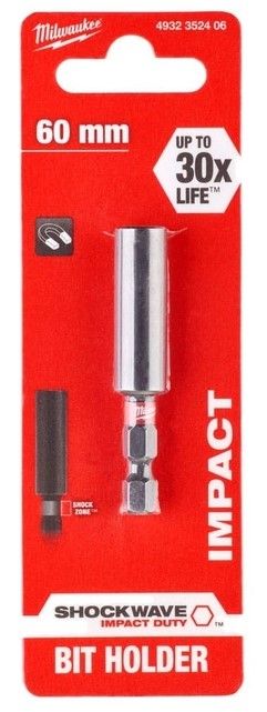 Держатель для бит магнитный ShW 1/4'' Hex MILWAUKEE, 60мм