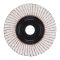 Лепестковый диск SLC50/125G40 ALUMINIUM 125 мм / зерно 40 MILWAUKEE