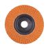 Лепестковый диск SLC50/125G60 CERA TURBO 125 мм / зерно 60 MILWAUKEE