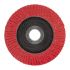 Лепестковый диск SLC50/125G80 CERA TURBO XL 125 мм / зерно 80 MILWAUKEE