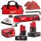 Інструмент багатофункціональний акумуляторний MILWAUKEE M12 MT-402B (ЗУ+2ак.Х4Ач+сумка)