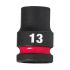 Головка ударная ShW 1/2'' STD MILWAUKEE, 13мм